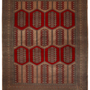 KAFKAZI - PAKISTAN TRADITIONAL HANDKNOTTED CARPET 280 x 355 cm