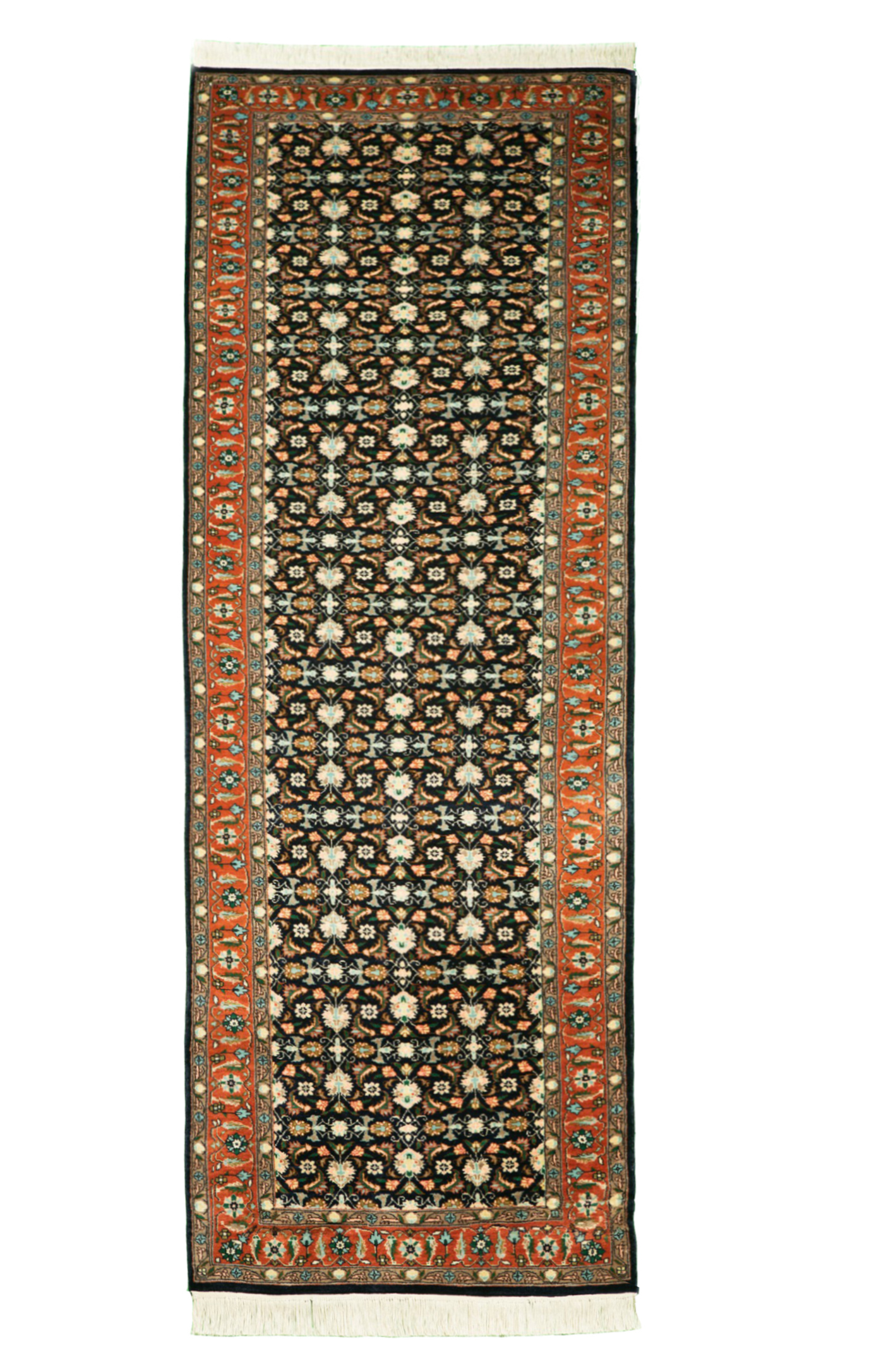 SAROUGH - PAKISTAN EXCLUSIVE HANDKNOTTED CARPET 77 x 291 cm