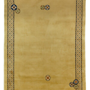 CHINA - TRADITIONAL / ANTIQUE FINISH HANDKNOTTED CARPET 183 x 274 cm