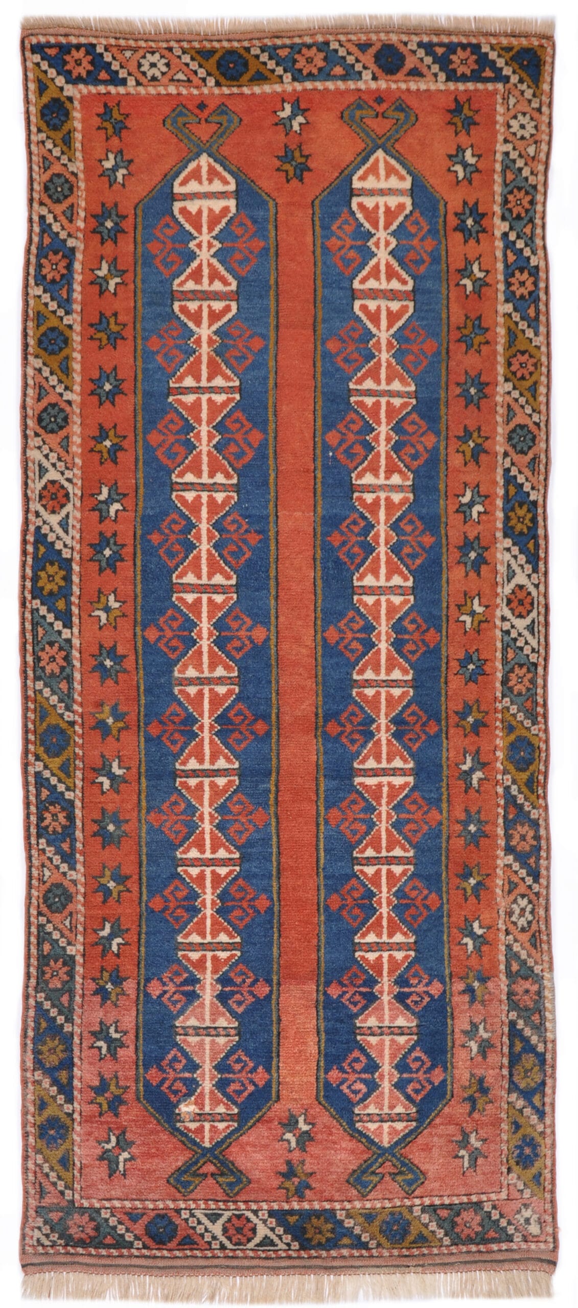 MILAS - ORIENTAL HANDKNOTTED CARPET 80 x 182 cm
