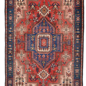 HAMADAN - PERSIAN NOMADIC / TRIBAL HANDKNOTTED CARPET 134 x 200 cm