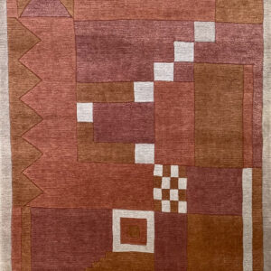TIBET,NEPAL - NEPAL / TIBET HANDKNOTTED CARPET 122 x 183 cm