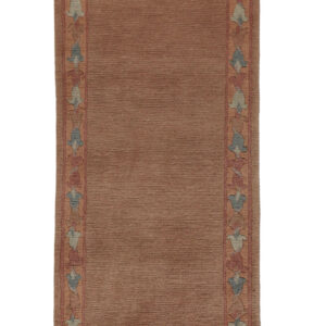TIBET,NEPAL - NEPAL / TIBET HANDKNOTTED CARPET 69 x 389 cm