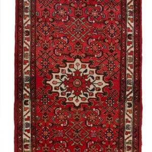 HAMADAN - ORIENTAL HANDKNOTTED CARPET 85 x 190 cm