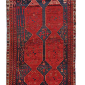 AFSHAR - PERSIAN NOMADIC / TRIBAL HANDKNOTTED CARPET 143 x 220 cm