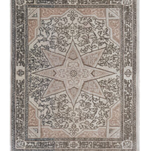 JOSHAGHAN - SEMI ANTIQUE - ORIENTAL HANDKNOTTED CARPET 73 x 90 cm