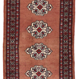SAROOK - ORIENTAL HANDKNOTTED CARPET 48 x 86 cm