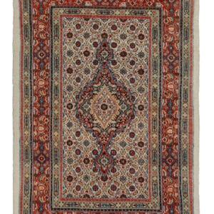 MOUD-MEDALLION - ORIENTAL HANDKNOTTED CARPET 78 x 117 cm