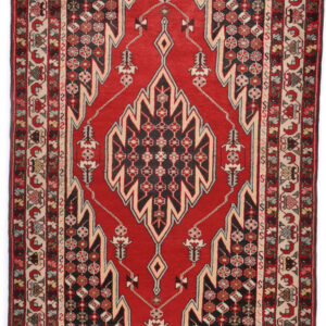 MAZLEGHAN - PERSIAN NOMADIC / TRIBAL HANDKNOTTED CARPET 130 x 200 cm