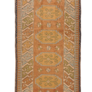 KARS - CAUCASIAN / TURKEY HANDKNOTTED CARPET 87 x 272 cm