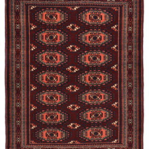 KARGAI - AFGHAN TRADITIONAL HANDKNOTTED CARPET 138 x 175 cm