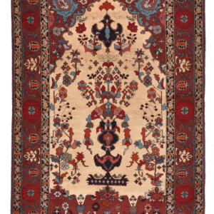 PRAYER RUG (JANAMAZ) - AFGHAN EXCLUSIVE HANDKNOTTED CARPET 114 x 173 cm
