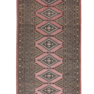 JALDAR - PAKISTAN TRADITIONAL HANDKNOTTED CARPET 85 x 297 cm