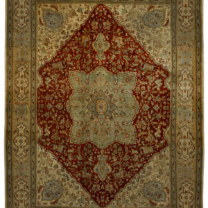 TABATABAI - PERSIAN NOMADIC / TRIBAL HANDKNOTTED CARPET 274 x 373 cm