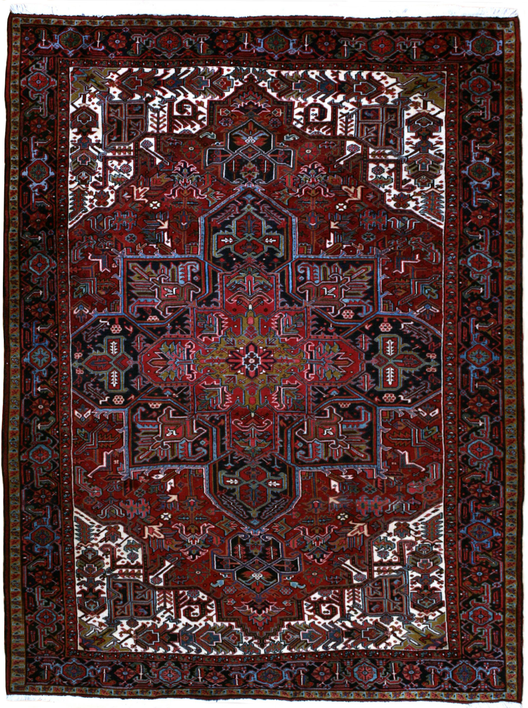 HERIZ - PERSIAN URBAN / EXCLUSIVE HANDKNOTTED CARPET 227 x 277 cm