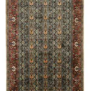 KHAT-E-RAST WITH SILK - PAKISTAN EXCLUSIVE HANDKNOTTED CARPET 156 x 248 cm