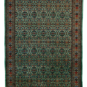 FLORAL - PAKISTAN TRADITIONAL HANDKNOTTED CARPET 158 x 238 cm