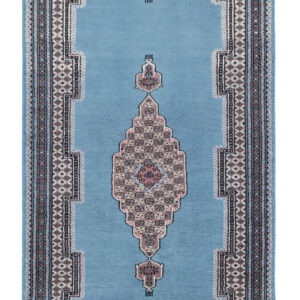 MEDALLION - PAKISTAN TRADITIONAL HANDKNOTTED CARPET 82 x 334 cm