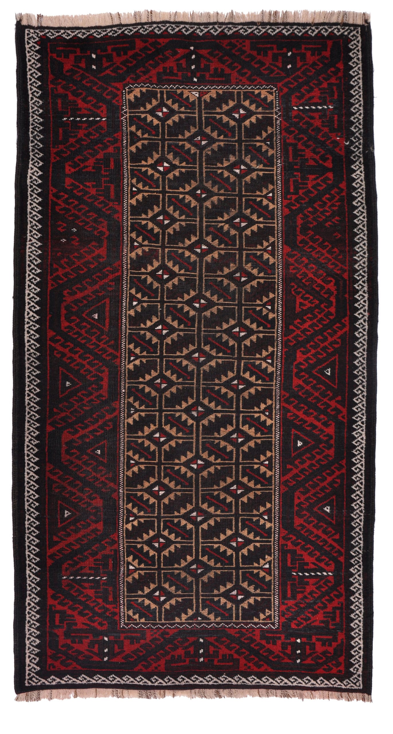 BELUCH - ORIENTAL HANDKNOTTED CARPET 96 x 177 cm