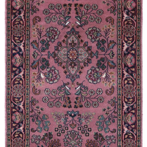 SAROUGH - INDIAN TRADITIONAL HANDKNOTTED CARPET 76 x 355 cm