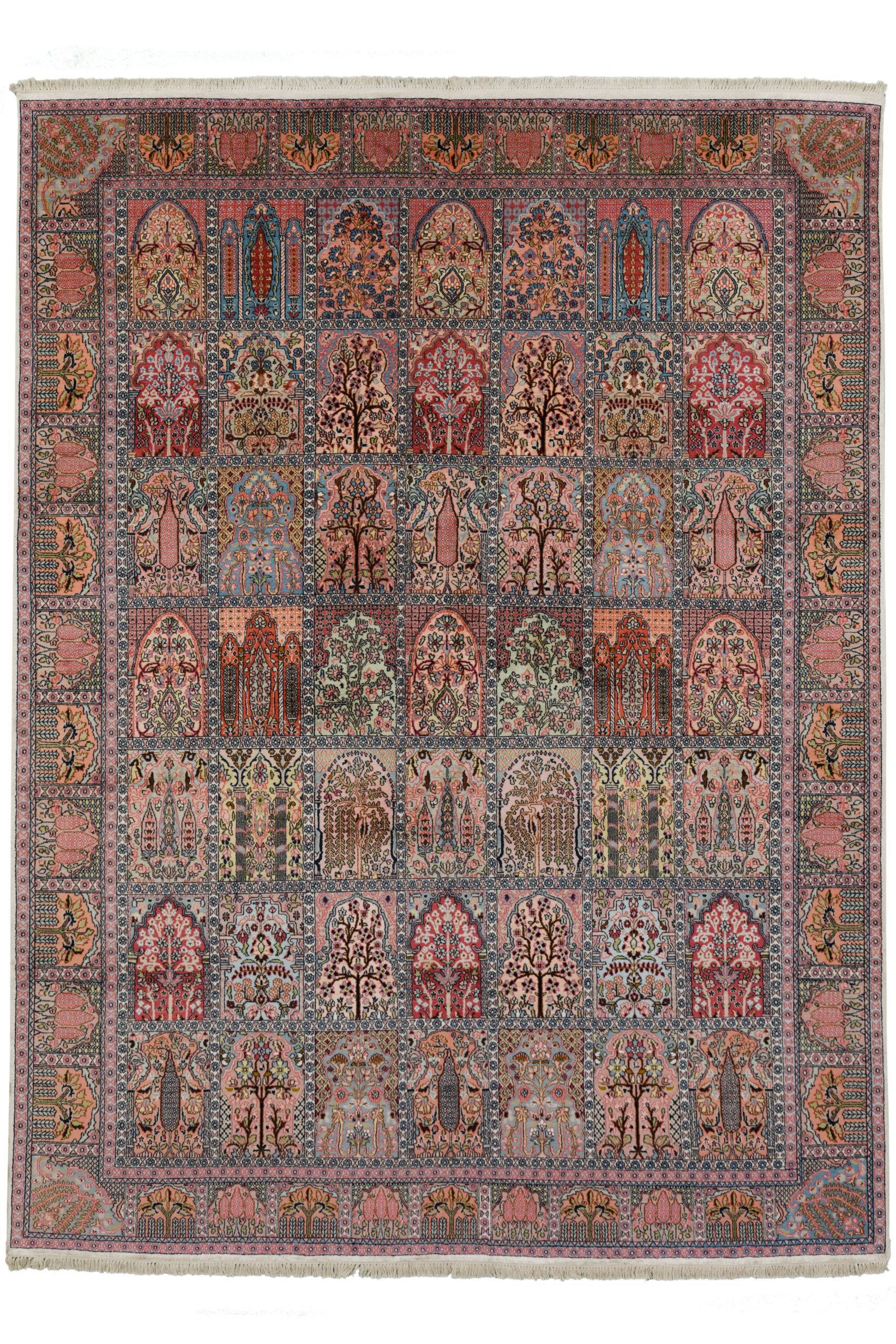GHOM-ART.SILK - INDIAN EXCLUSIVE HANDKNOTTED CARPET 268 x 358 cm