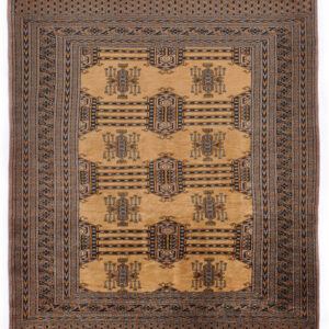 JHOOMER - PAKISTAN TRADITIONAL HANDKNOTTED CARPET 128 x 158 cm