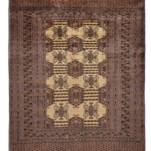 JHOOMER - PAKISTAN TRADITIONAL HANDKNOTTED CARPET 130 x 165 cm