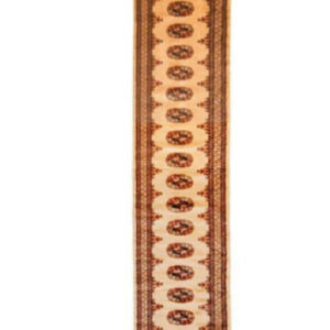 BOKHARA - PAKISTAN TRADITIONAL HANDKNOTTED CARPET 80 x 380 cm