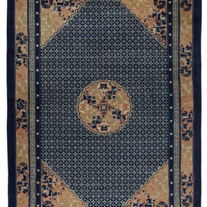CHINA - TRADITIONAL / ANTIQUE FINISH HANDKNOTTED CARPET 183 x 274 cm