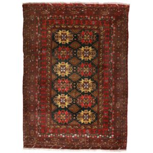 BASHIRI - AFGHAN TRADITIONAL HANDKNOTTED CARPET 213 x 294 cm
