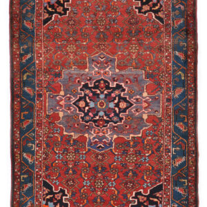 HAMADAN - PERSIAN NOMADIC / TRIBAL HANDKNOTTED CARPET 134 x 195 cm