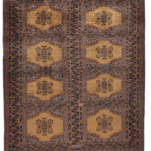JHOOMER - PAKISTAN TRADITIONAL HANDKNOTTED CARPET 130 x 165 cm