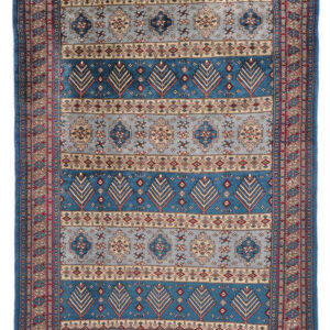 KAFKAZI - PAKISTAN TRADITIONAL HANDKNOTTED CARPET 122 x 188 cm