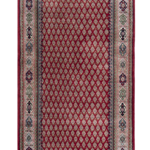 MIR - INDIAN TRADITIONAL HANDKNOTTED CARPET 78 x 348 cm