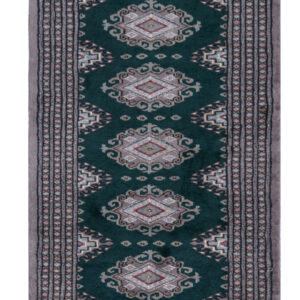 SAROOK - PAKISTAN TRADITIONAL HANDKNOTTED CARPET 66 x 170 cm