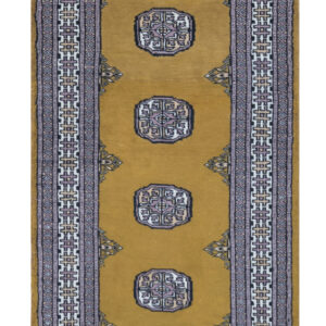 BOKHARA - PAKISTAN TRADITIONAL HANDKNOTTED CARPET 63 x 164 cm