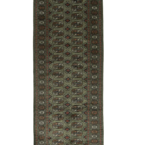 BOKHARA - PAKISTAN TRADITIONAL HANDKNOTTED CARPET 81 x 385 cm