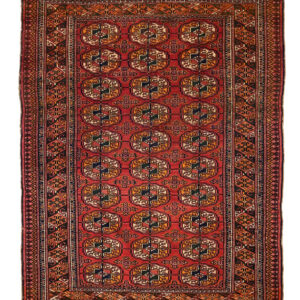 BOKHARA ANTIQUE - CAUCASIAN / TURKEY HANDKNOTTED CARPET 110 x 150 cm