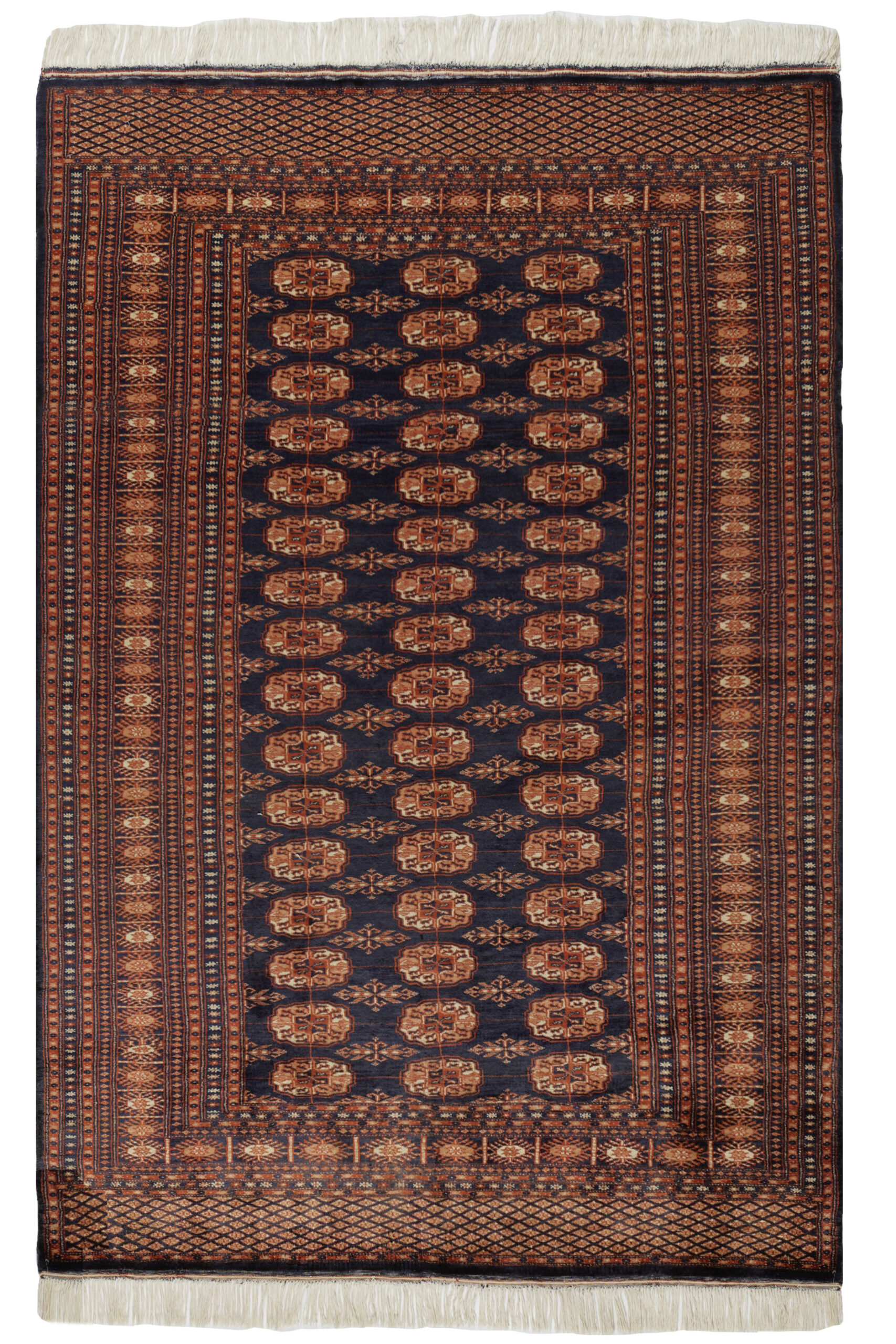 BOKHARA - PAKISTAN TRADITIONAL HANDKNOTTED CARPET 130 x 190 cm