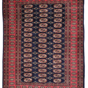BOKHARA - PAKISTAN TRADITIONAL HANDKNOTTED CARPET 135 x 178 cm