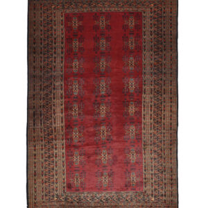 JHOOMER (Repaired) - PAKISTAN TRADITIONAL HANDKNOTTED CARPET 124 x 194 cm