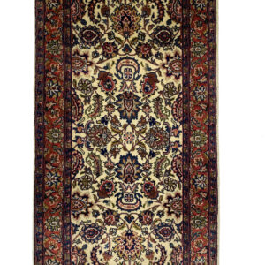 SAROUGH  - INDIAN TRADITIONAL HANDKNOTTED CARPET 66 x 144 cm