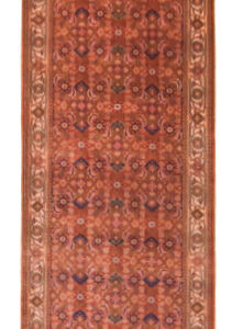 HERATI - INDIAN EXCLUSIVE HANDKNOTTED CARPET 75 x 299 cm