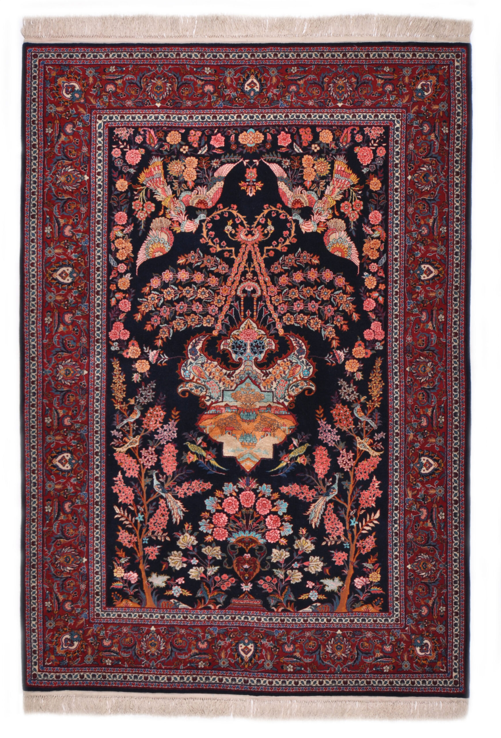 KESHAN - EXCLUSIVE HANDKNOTTED CARPET 144 x 204 cm