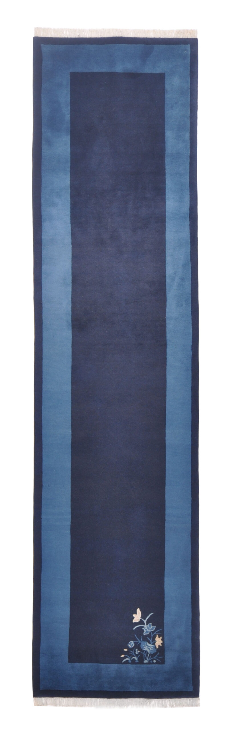 CHINA - TRADITIONAL / ANTIQUE FINISH HANDKNOTTED CARPET 76 x 300 cm