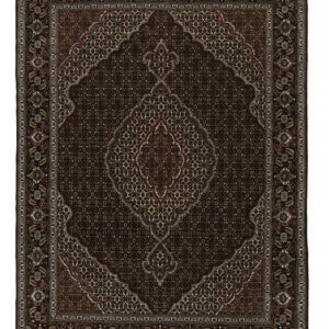 TABRIZ WITH SILK - PERSIAN URBAN / EXCLUSIVE HANDKNOTTED CARPET 151 x 205 cm