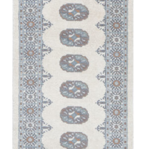 BOKHARA - PAKISTAN TRADITIONAL HANDKNOTTED CARPET 67 x 350 cm