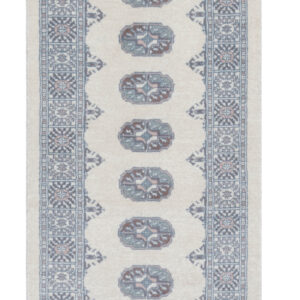 BOKHARA - PAKISTAN TRADITIONAL HANDKNOTTED CARPET 67 x 338 cm