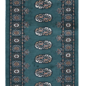 BOKHARA - PAKISTAN TRADITIONAL HANDKNOTTED CARPET 69 x 216 cm