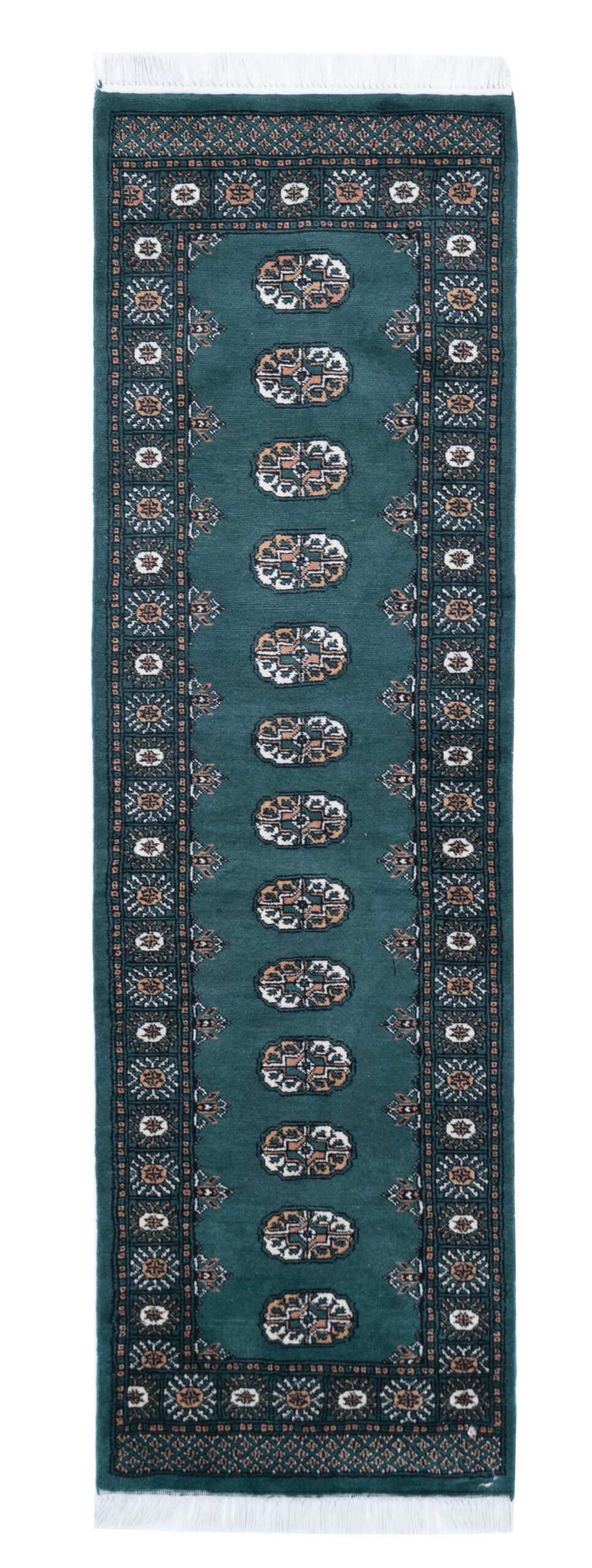 BOKHARA - PAKISTAN TRADITIONAL HANDKNOTTED CARPET 69 x 229 cm